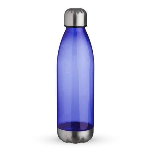 Garrafa Personalizada Plástica 700Ml - Azul/Inox SPX-17012-AZU/INO
