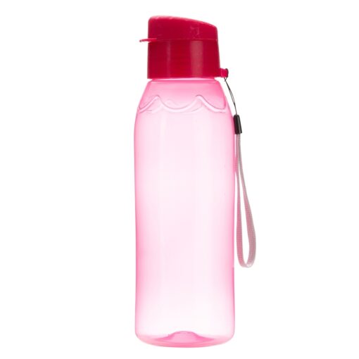 Squeeze Personalizado Plástica 700Ml na cor rosa