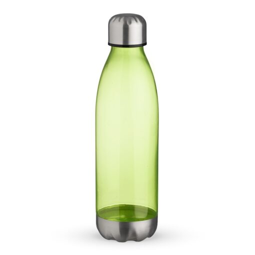 Garrafa Personalizada Plástica 700Ml - Verde/Inox
