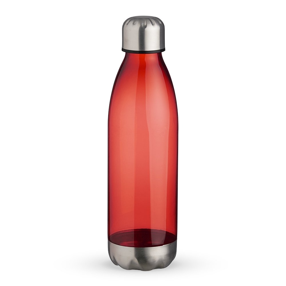 GARRAFA PLÁSTICA 700ML SPX-17012 NA COR VERMELHO