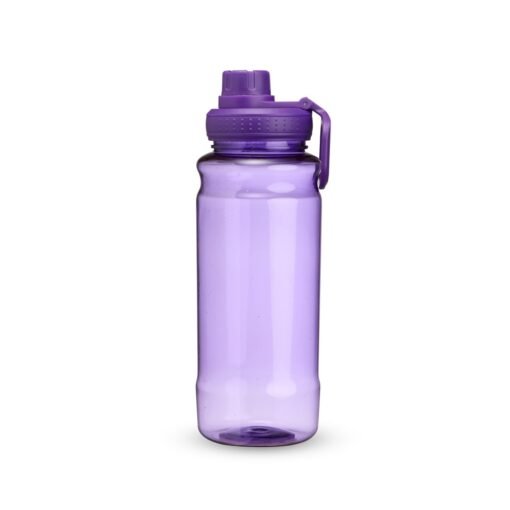 Garrafa Para Brindes Plástica 800Ml na cor roxo