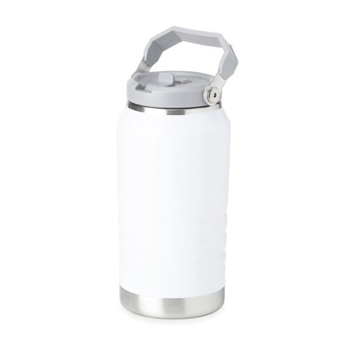 Garrafa Térmica 1,1l com Personalização | Montes Claros – Branco