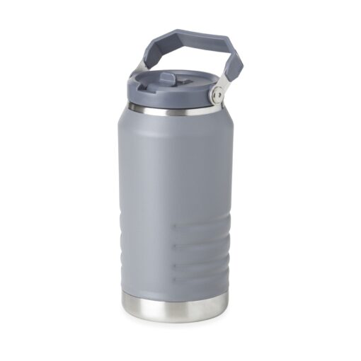 Garrafa Personalizada Inox 1,1L - Cinza | Brindes Brasil