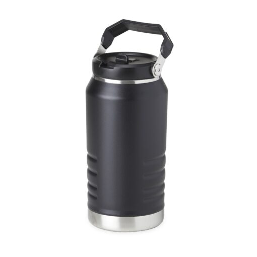 Garrafa Personalizada Inox 1,1L - Preto | Brindes Brasil