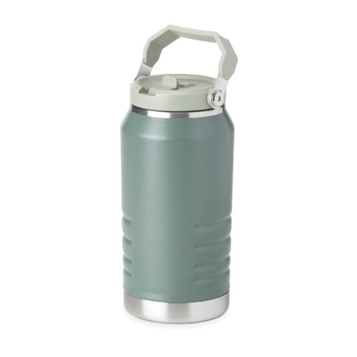 Garrafa Personalizada Inox 1,1L - Verde | Brindes Brasil