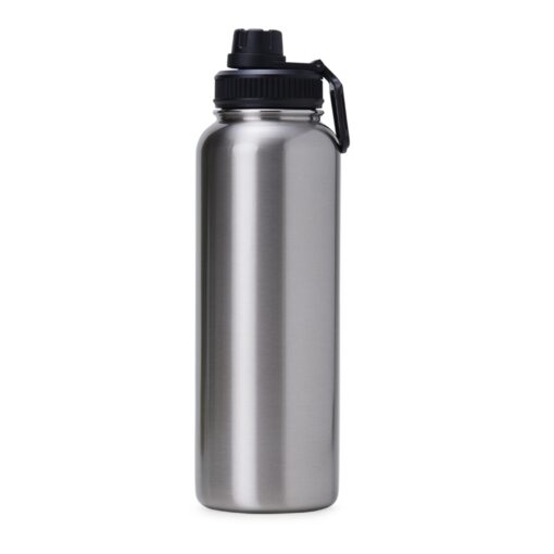 Garrafa Personalizada Inox 1,2L - Inox/Preto SPX-05063-INO
