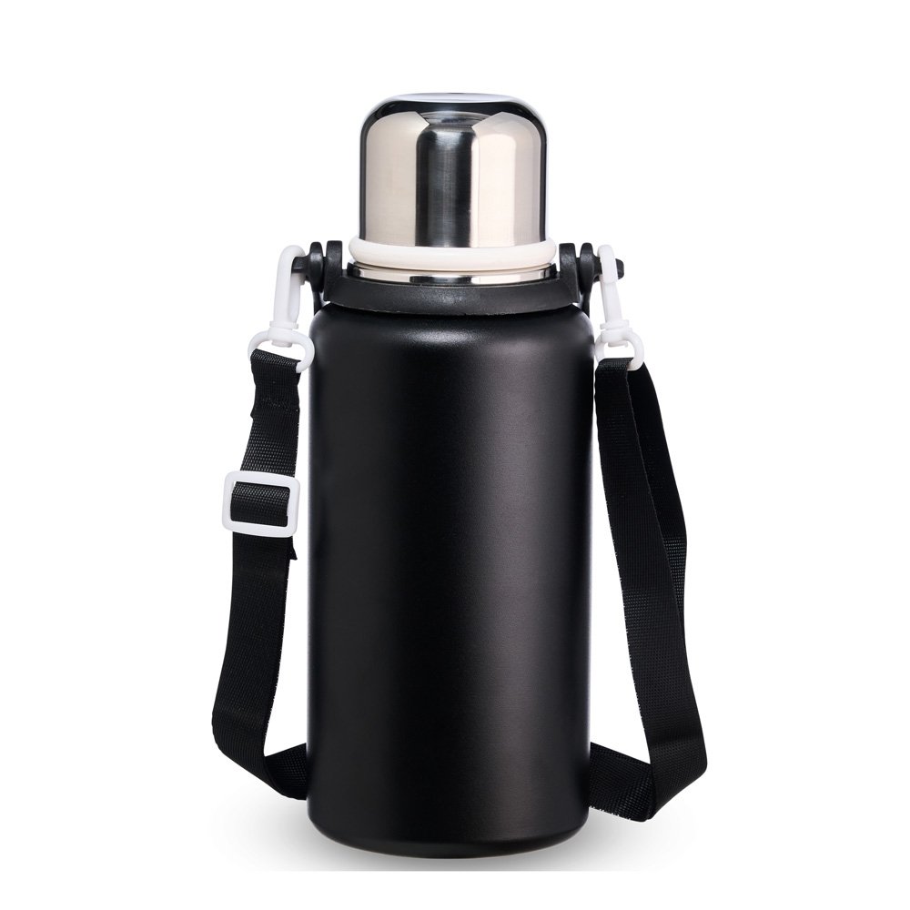 GARRAFA TÉRMICA 1 LITRO COM INFUSOR SPX-E@07044 NA COR PRETO
