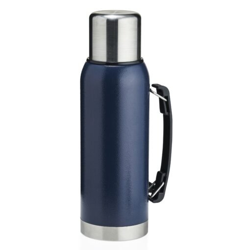 GARRAFA TÉRMICA 1 LITRO *TEXTURA SPX-18678T-AZU NA COR AZUL