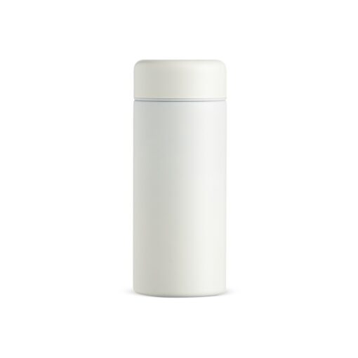 Garrafa Personalizada Inox 200Ml - Branco | Brindes Brasil