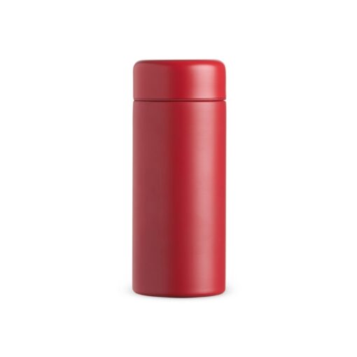 Garrafa Personalizada Inox 200Ml - Vermelho | Brindes Brasil