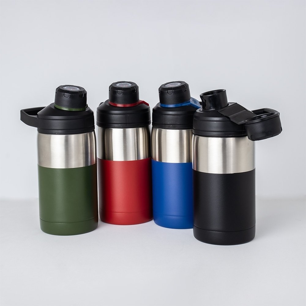 GARRAFA TÉRMICA 350ML SPX-E@08057 NA COR VERMELHO
