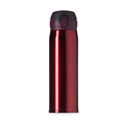 Garrafa Personalizada Inox 400Ml - Vermelho SPX-02112-VM/BRD