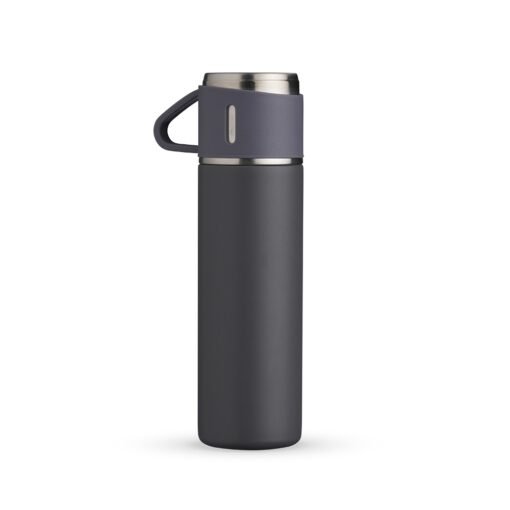 Garrafa Térmica 450 Ml  Inox E Prata