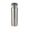 Garrafa Térmica 450ml com Personalização | Petrópolis – Prata