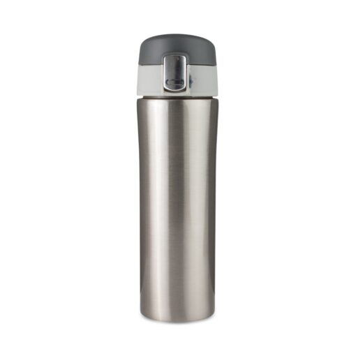 Garrafa Personalizada Metálico 450Ml - Prata SPX-02087-CIN