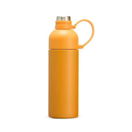 Garrafa Personalizada Inox 460Ml - Laranja | Brindes Brasil