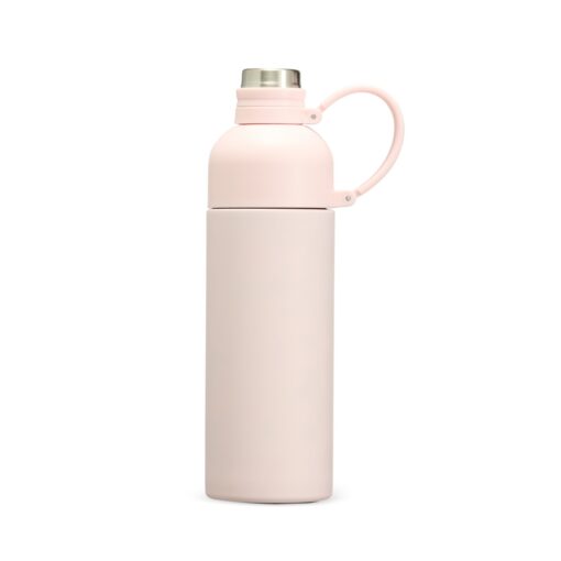Garrafa Personalizada Inox 460Ml - Rosa | Brindes Brasil