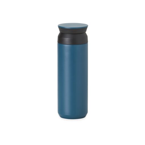 Garrafa Personalizada Inox 470Ml - Azul/Preto