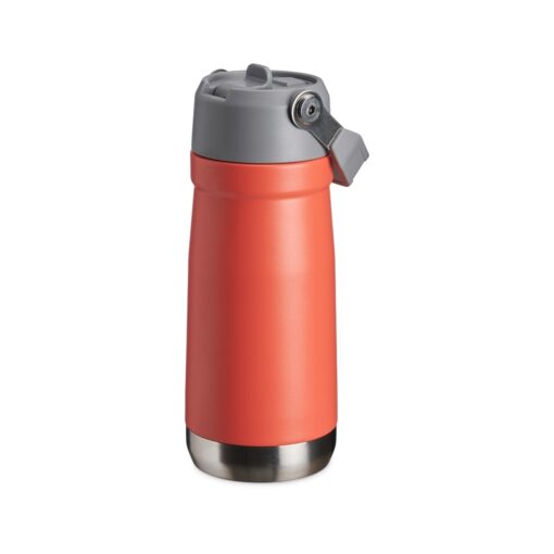 Garrafa Personalizada Inox 550Ml - Laranja/Cinza SPX-04097-SAL