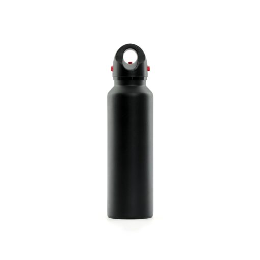 Garrafa Personalizada Inox 620Ml - Preto | Brindes Brasil