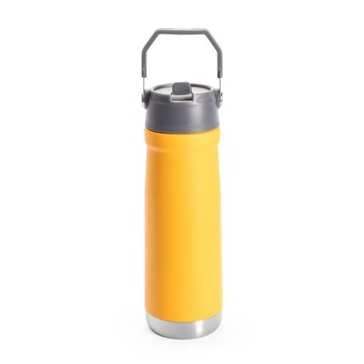GARRAFA TÉRMICA 630ML SPX-04098B-AMA NA COR AMARELO