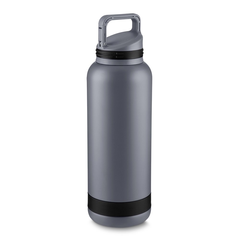 GARRAFA EM AÇO INOX PAREDE DUPLA 750ML SPX-14179-CIN NA COR PRATA