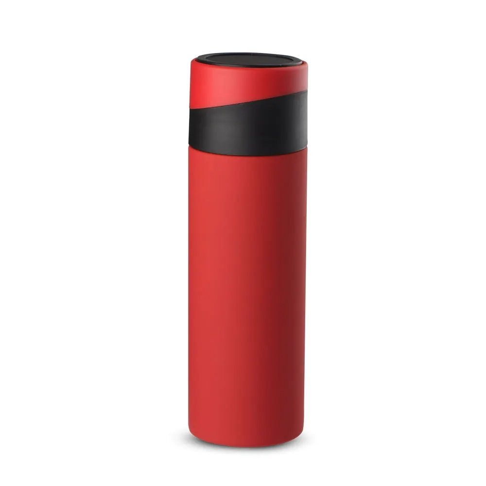 GARRAFA TÉRMICA APOIO PARA CELULAR SPX-14785 NA COR VERMELHO