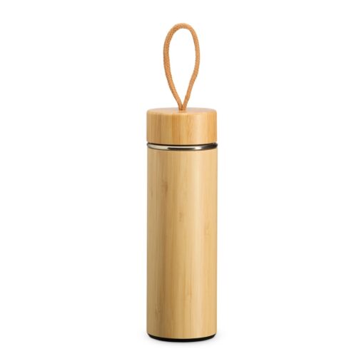 Garrafa Personalizada Bambu 400Ml - Bambu | Brindes Brasil