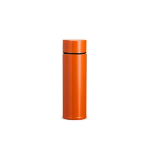 Garrafa Personalizada Inox 320Ml - Laranja | Brindes Brasil