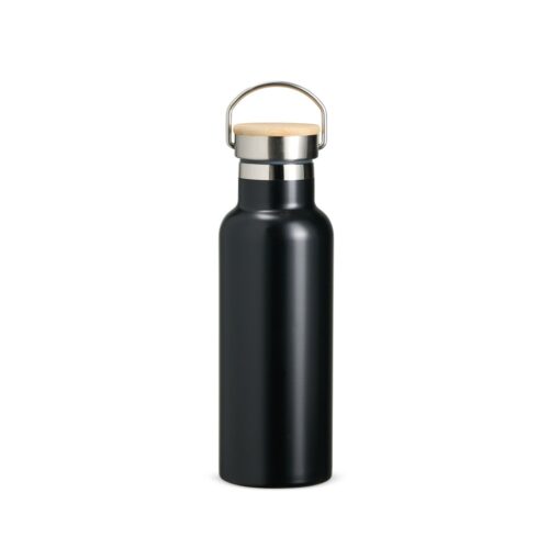 Garrafa Personalizada Inox 500Ml - Preto/Inox SPX-14784B-PRE