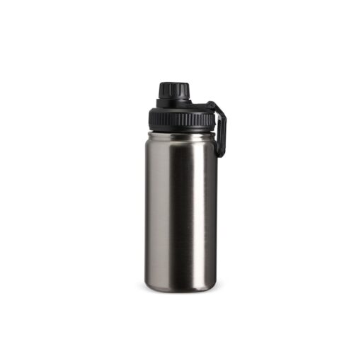 Garrafa Personalizada Inox 550Ml - Inox/Preto SPX-08195-INO