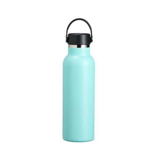 Garrafa Personalizada Inox 550Ml - Verde/Preto
