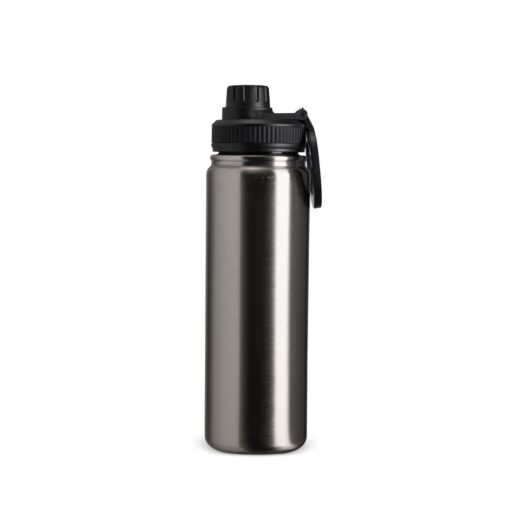 Garrafa Personalizada Inox 750Ml - Inox/Preto SPX-08197-INO