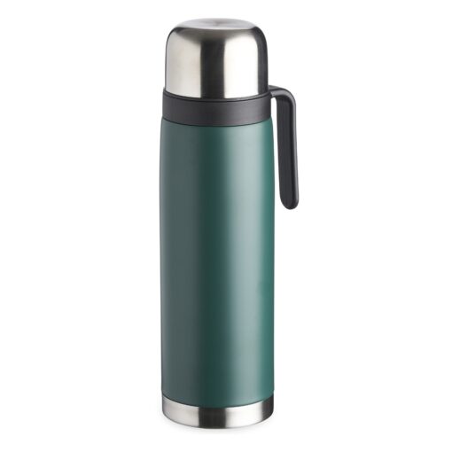 Garrafa Personalizada Inox 900Ml - Verde/Inox