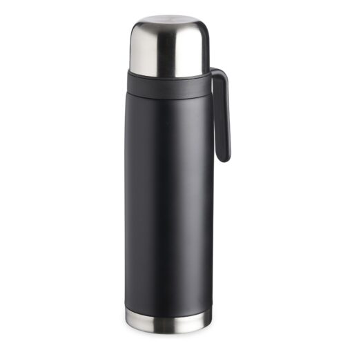 Garrafa Personalizada Inox 900Ml - Preto/Inox
