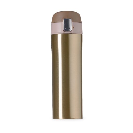 Garrafa Personalizada Metálico 450Ml - Dourado