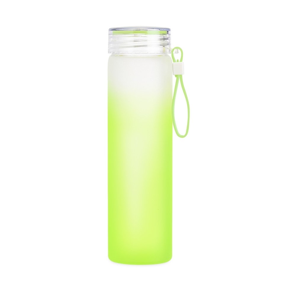 GARRAFA DE VIDRO 450ML SPX-08765B NA COR VERDE