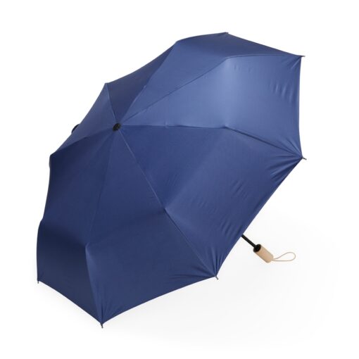 Guarda-Chuva Personalizado Nylon - Azul/Madeira SPX-05045-AZE