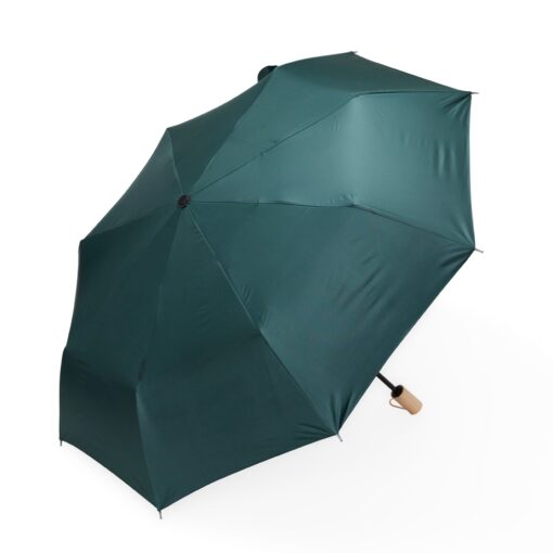 Guarda-Chuva Personalizado Nylon - Verde/Madeira