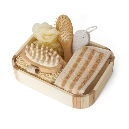 Kit Banho Personalizado Madeira - Madeira SPX-14614-MAD