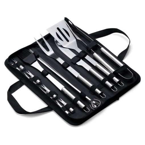 Kit Churrasco Personalizado Nylon - Preto SPX-01906-PRE