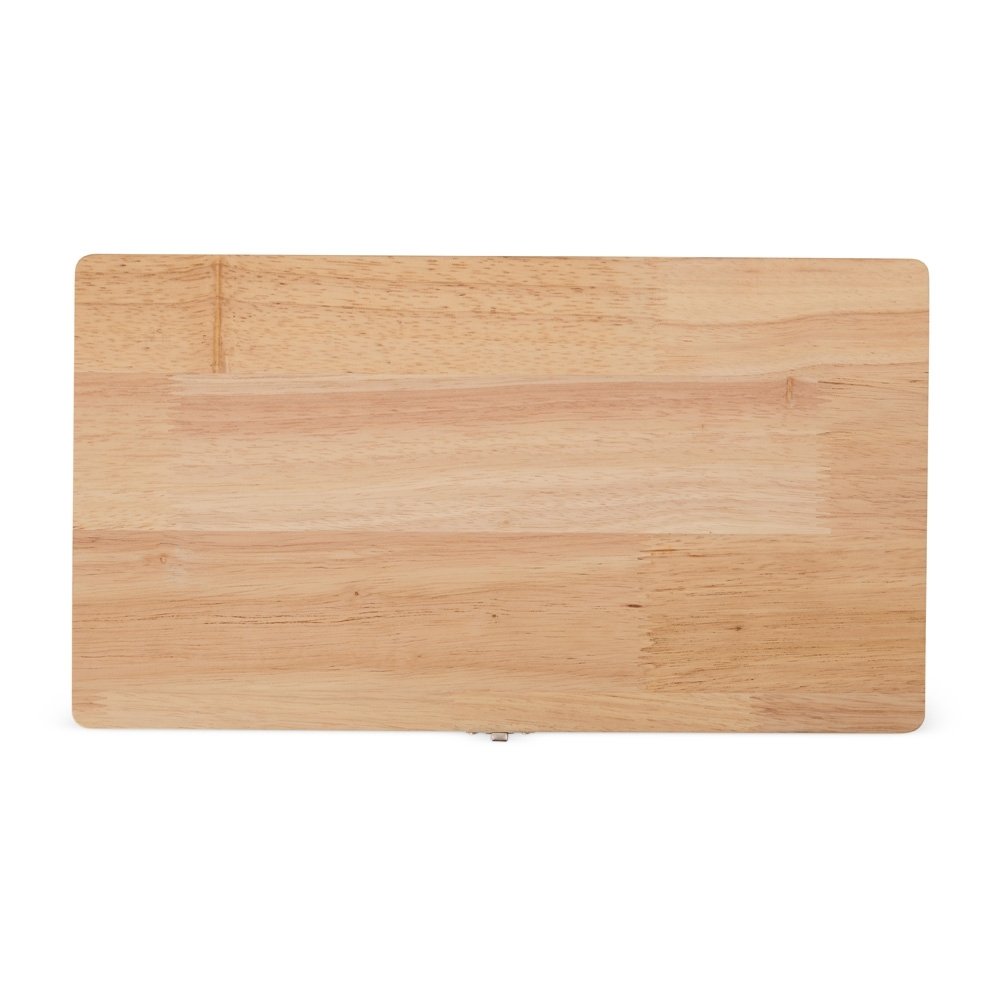 KIT CHURRASCO 4 PEÇAS SPX-01347 NA COR MADEIRA