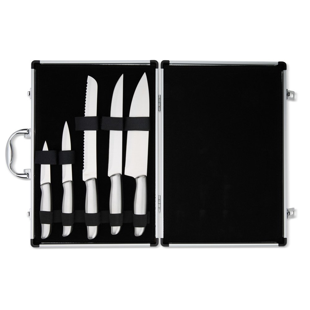 KIT FACAS 5 PEÇAS SPX-10081B-INO NA COR INOX
