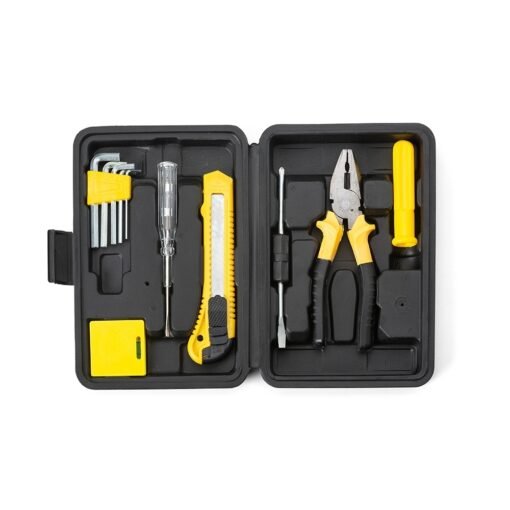 Kit Ferramenta Personalizado Plástico - Preto/Amarelo SPX-18530-PRE