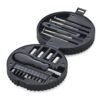 Kit Ferramenta Personalizado Plástico - Preto/Prata