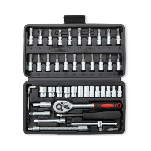 Kit Ferramenta Personalizado Plástico - Preto SPX-18046-PRE