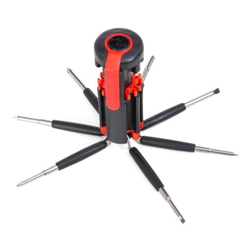 Kit Ferramenta Personalizado Plástico 6L - Preto/Vermelho