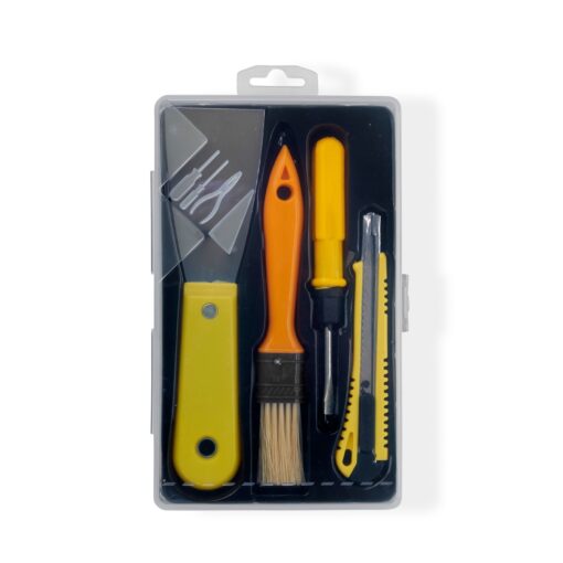 Kit Ferramentas Personalizado Plástico - Amarelo/Transparente SPX-06080-AMA