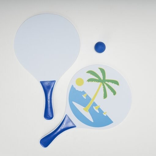 Kit Frescobol Personalizado Plástica - Azul SPX-04087-AZU