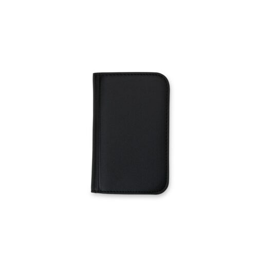 Kit Manicure Personalizado Couro Sintético - Preto SPX-18900-PRE